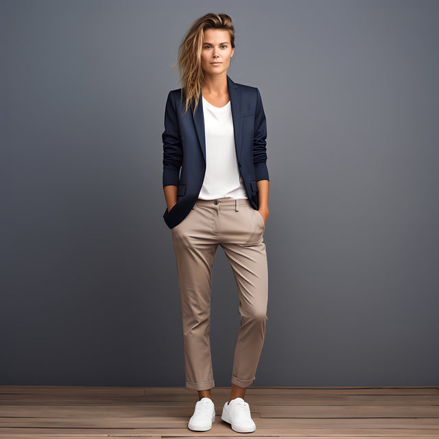 Women's Navy Blue Blazer