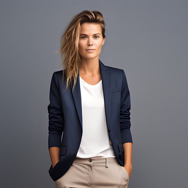 Women's Navy Blue Blazer