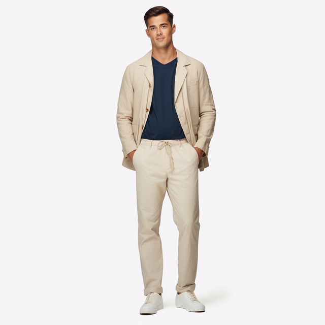 Men's Light Trench Coat