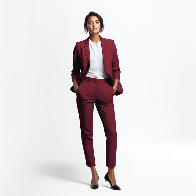 Women's Burgundy Jacket